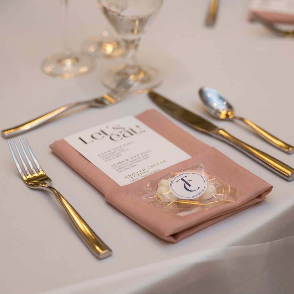 16x16 Pink Napkins